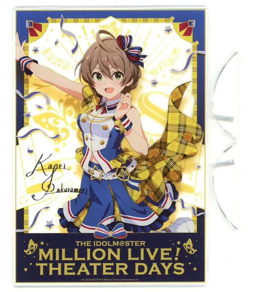桜守歌織 クリエイト∞フェスティバル ver. アクリルアート 「アイドルマスター ミリオンライブ! シアターデイズ 8th Anniversary in AKIHABARA ～秋葉原っぱフェスティバル～」