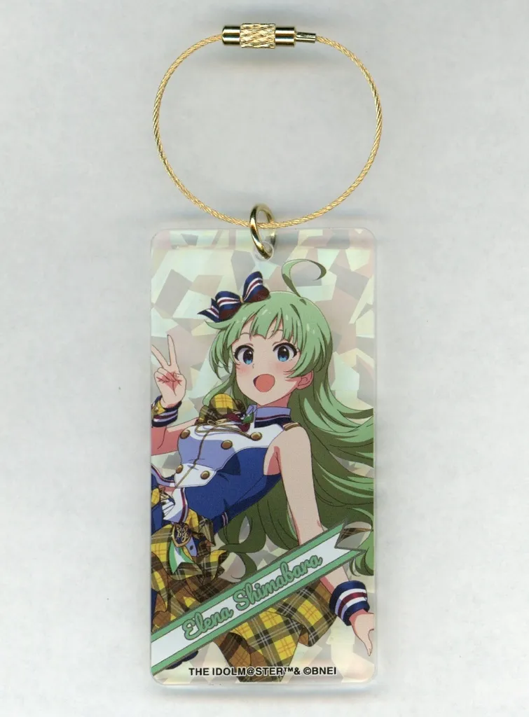 島原エレナ アクリルキーホルダー クリエイト∞フェスティバルver. 「アイドルマスター ミリオンライブ! シアターデイズ×アトレ秋葉原」