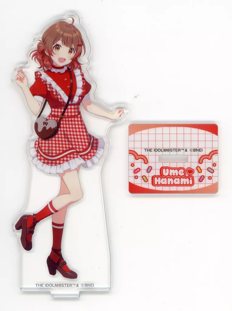 花海佑芽(レッド) アクリルスタンド 「学園アイドルマスター×ローソン」