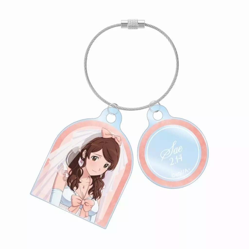 中多紗江 描き下ろし ウェディング水着ver. 2連ワイヤーアクリル 「アマガミSS 15th Anniversary POP UP SHOP in ボークス秋葉原ホビー天国2」