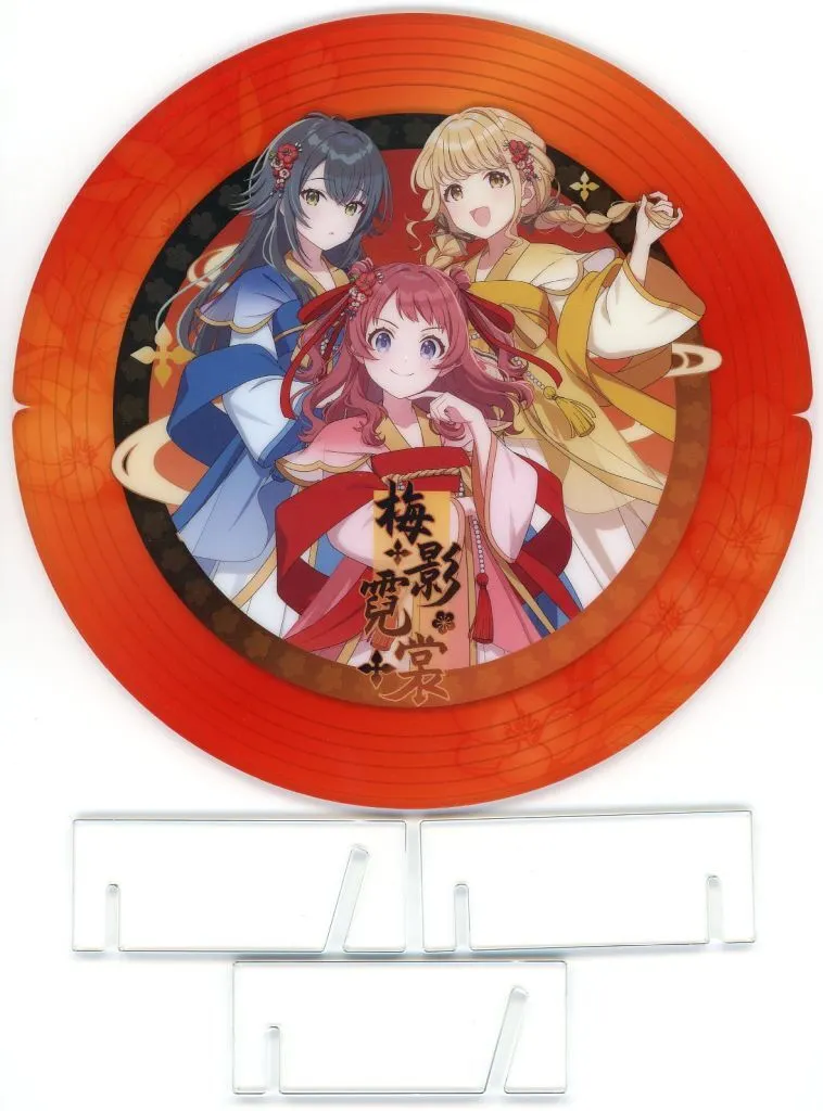 集合 梅影霓裳シリーズ レコードプレート 「学園アイドルマスター」 中国限定 アイドルマスターシリーズ 上海ポップアップストア2025 梅影霓裳グッズ