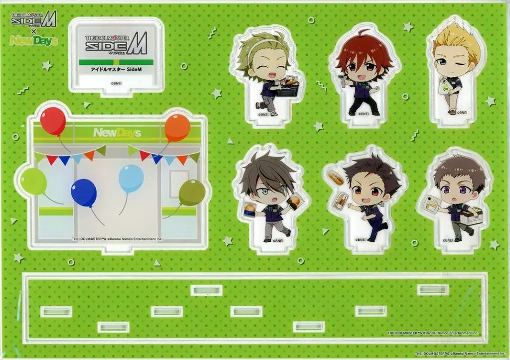 集合 ミニキャラジオラマアクリルスタンド 「アイドルマスター SideM×NewDays」