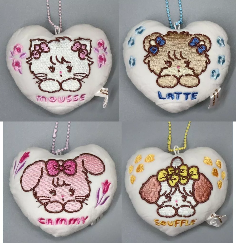 全4種セット 「mikko characters クッションマスコット」