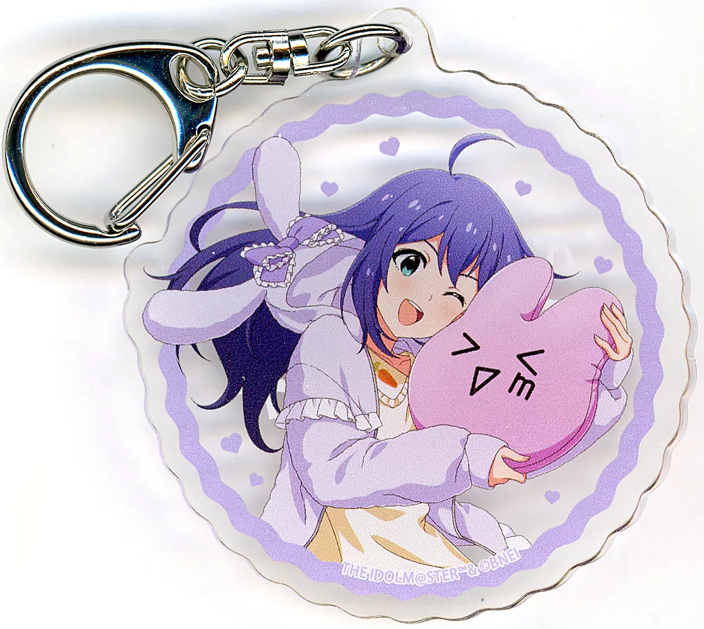 望月杏奈(丸型) 「アイドルマスター ミリオンライブ! うさふわ Dreamy! POP UP SHOP in 上野マルイ トレーディングアクリル」
