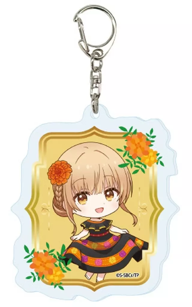 椎名真昼(オレンジの花) 「アクリル お隣の天使様にいつの間にか駄目人間にされていた件 10.ミニキャライラスト」