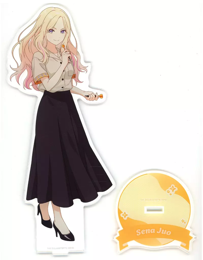 十王星南 描き下ろし ボウリングシャツver. 特大アクリルスタンド 「学園アイドルマスター×ROUND1」