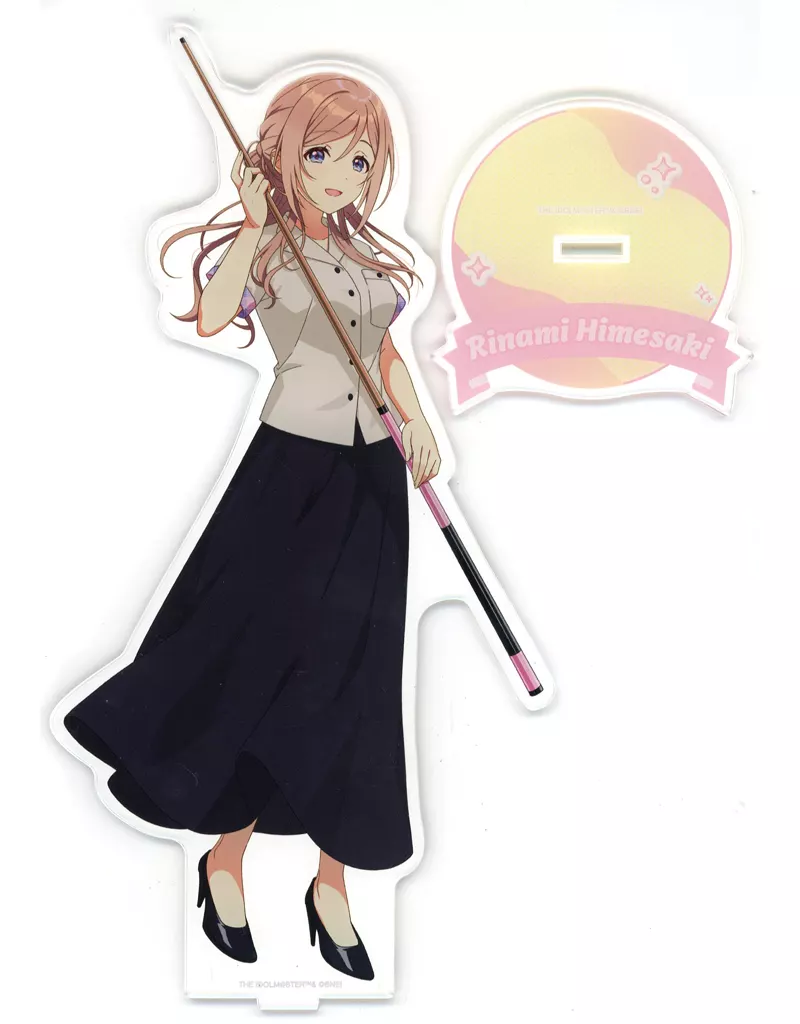 姫崎莉波 描き下ろし ボウリングシャツver. 特大アクリルスタンド 「学園アイドルマスター×ROUND1」