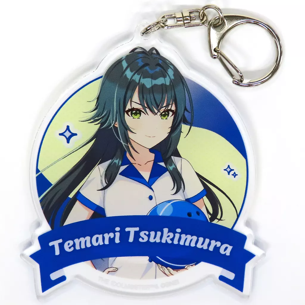 月村手毬 描き下ろし ボウリングシャツver. BIGアクリル 「学園アイドルマスター×ROUND1」