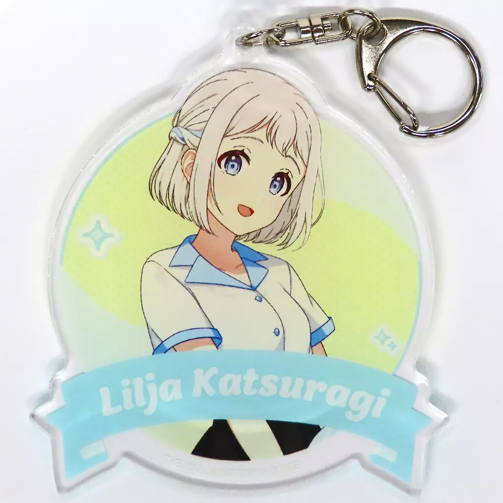 葛城リーリヤ 描き下ろし ボウリングシャツver. BIGアクリル 「学園アイドルマスター×ROUND1」