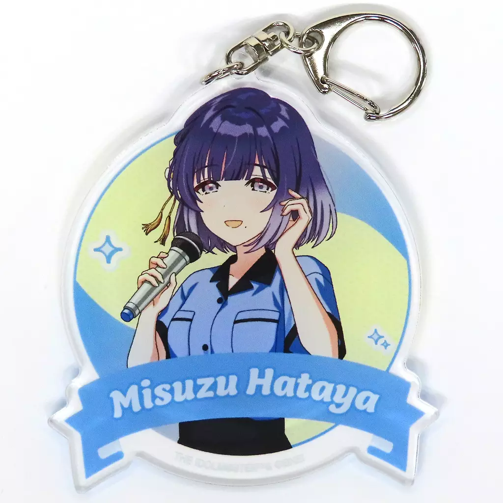 秦谷美鈴 描き下ろし ボウリングシャツver. BIGアクリルキーホルダー 「学園アイドルマスター×ROUND1」