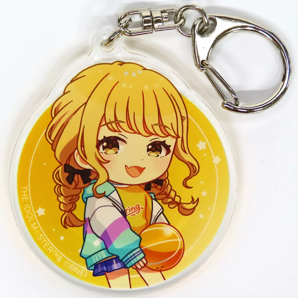 藤田ことね 「学園アイドルマスター×ROUND1 トレーディング ちびキャラ 放課後のお出かけver. アクリルキーホルダー」