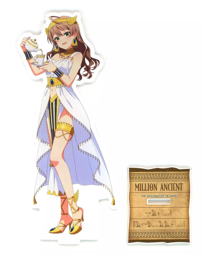 桜守歌織 MILLION ANCIENT Ver. 描き下ろしアクリルスタンド 「-World Wide Meal- MILLION ANCIENT アイドルマスター ミリオンライブ!×STELLAMAP CAFE」