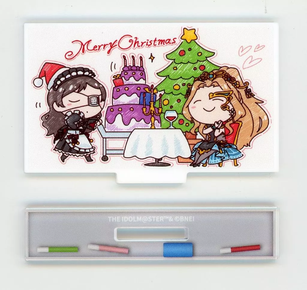 クリスマス 「-World Wide Meal- MILLION ANCIENT アイドルマスター ミリオンライブ!×STELLAMAP CAFE トレーディングホワイトボードアクリルスタンド 2022Ver.」