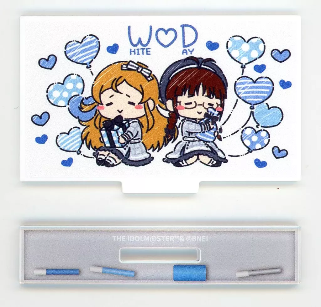 ホワイトデー 「-World Wide Meal- MILLION ANCIENT アイドルマスター ミリオンライブ!×STELLAMAP CAFE トレーディングホワイトボードアクリルスタンド 2022Ver.」