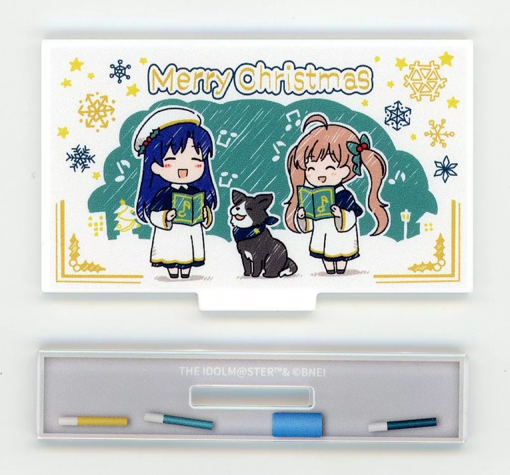 クリスマス 「-World Wide Meal- MILLION ANCIENT アイドルマスター ミリオンライブ!×STELLAMAP CAFE トレーディングホワイトボードアクリルスタンド 2023Ver.」
