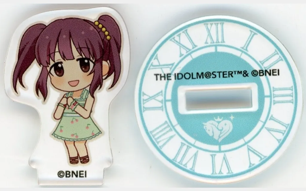 緒方智絵里(千秋楽) 公式ミニミニアクリルスタンド 「THE IDOLM＠STER CINDERELLA GIRLS STARLIGHT STAGE 10th 記念ガラポン 千秋楽公演」 B・C賞