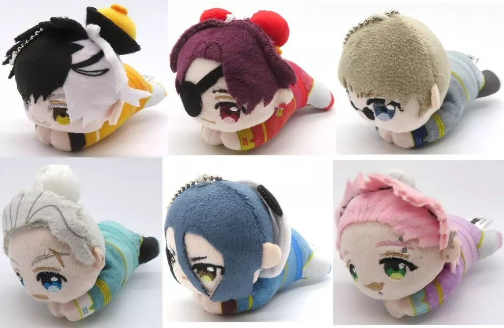 全6種セット はぐキャラコレクション 中華ボウフウリン ver. 「くじメイト WIND BREAKER ぬいくじ」 F賞