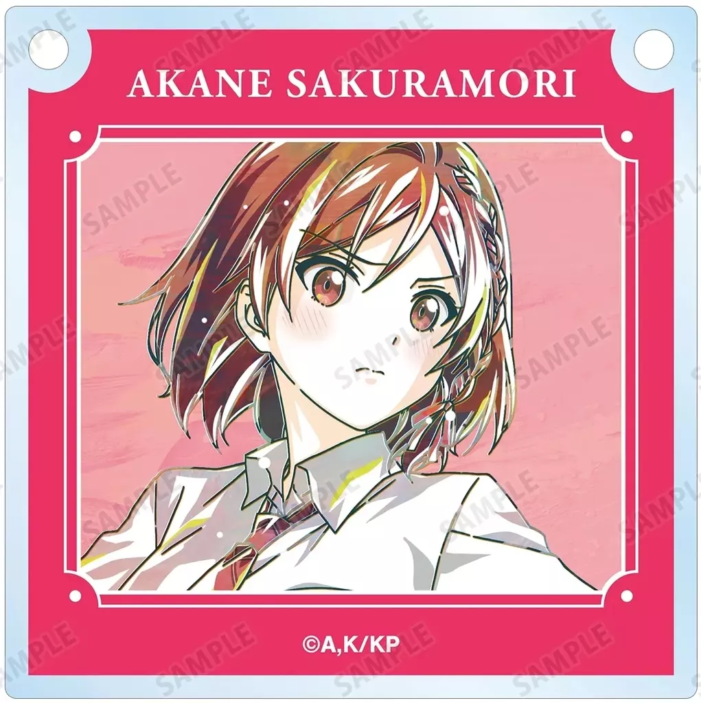 桜森朱音(名前有り) 「クラスの大嫌いな女子と結婚することになった。 トレーディング Ani-Art 第1弾 アクリルドアプレート風チャーム」