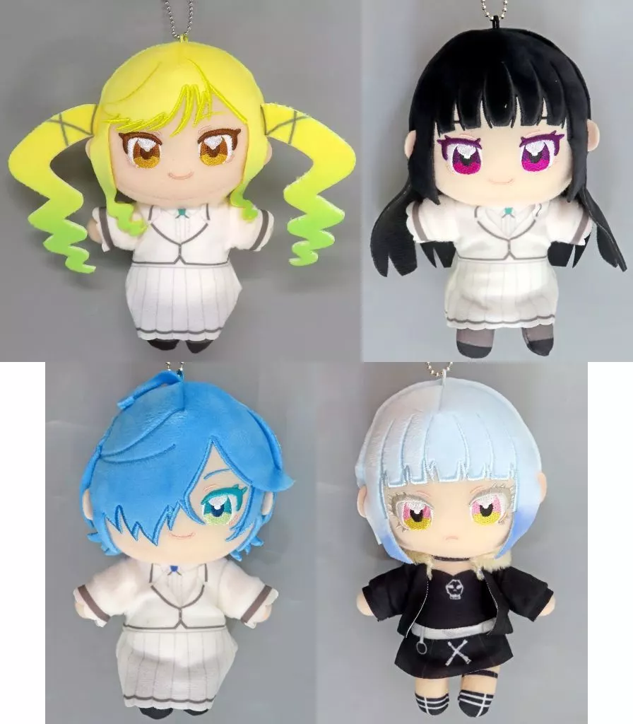 全4種セット ぬいぷりけ おすわり 「ロックは淑女の嗜みでして」