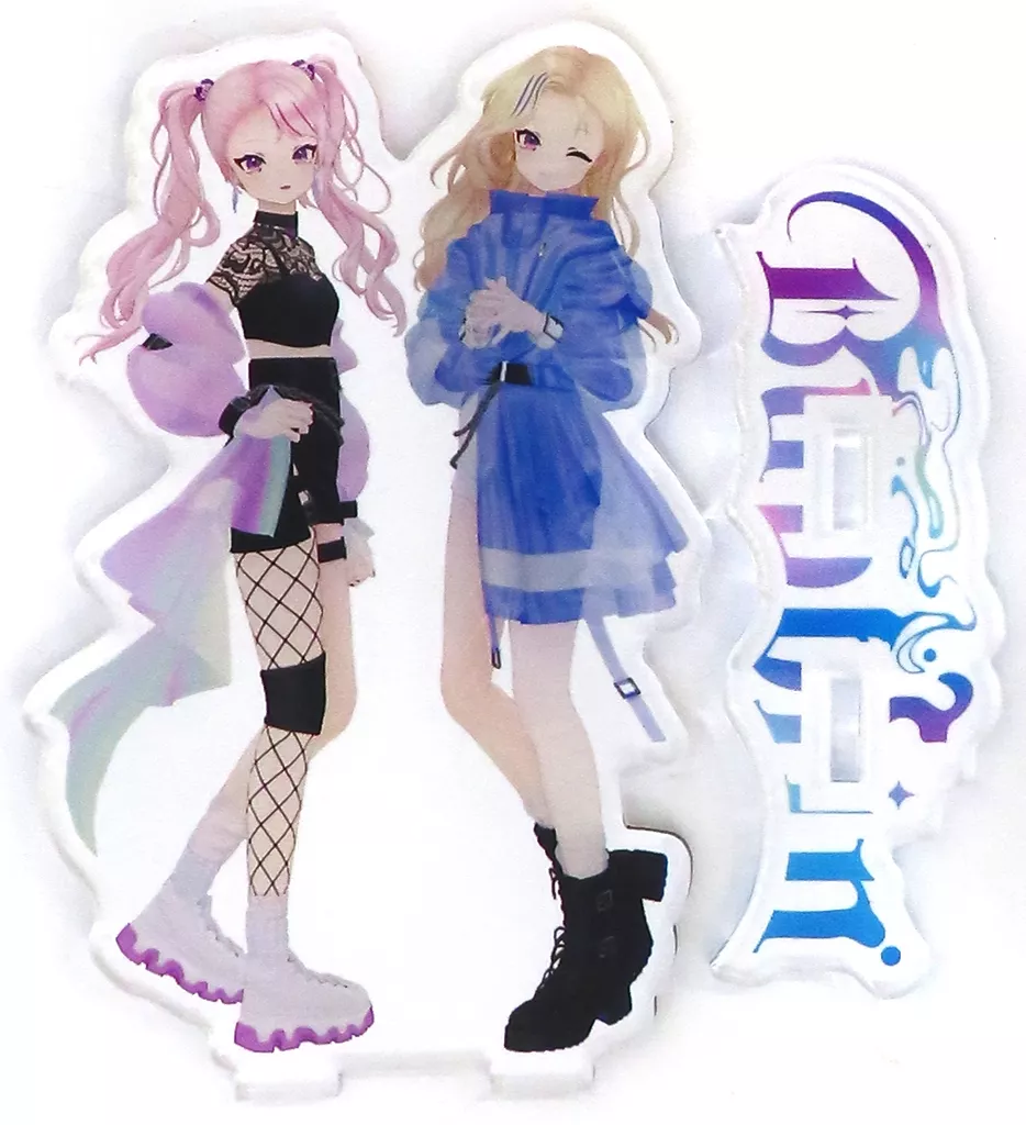 田中ヒメ＆鈴木ヒナ 新衣装アクリルスタンド 「CD バーチャルYouTuber HIMEHINA / Bubblin オーロラBOX盤」 同梱特典_image