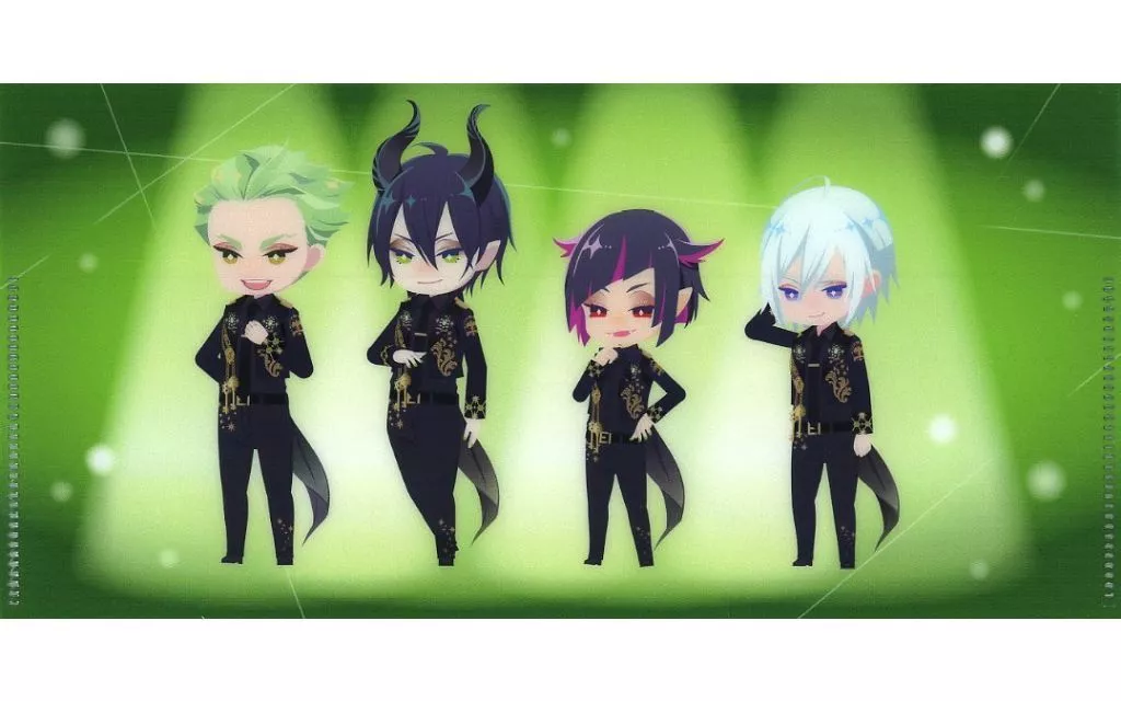 雑貨　ディアソムニア寮 「ディズニー ツイステッドワンダーランド 3D Magical Live -Blazing Jewel- ランダムチケットホルダー」