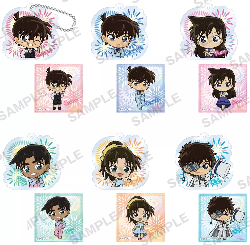 全6種セット 「名探偵コナン アクリル ブラウスタイル vol.2 BOX ver.」