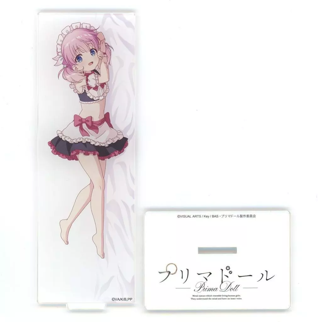 灰桜(メイド水着/イラスト横) アクリルスタンドB 「プリマドール」 Mios限定