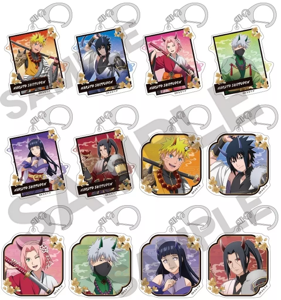 全12種セット 「NARUTO -ナルト- 疾風伝 トレーディングアクリル 鬼」