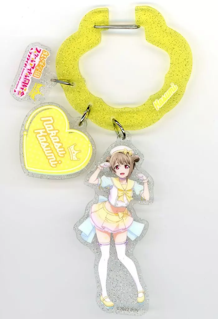 中須かすみ カラビナ付きアクリル 「くじ引き堂 ラブライブ!虹ヶ咲学園スクールアイドル同好会 オンラインくじ Ver.LoveLive!Days～ゆめかわふぁっしょん～」 A-3賞