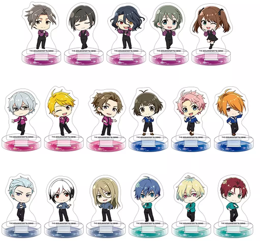 全17種セット 「アイドルマスター SideM ちゅあスタ ミニチュアアクリルスタンドコレクション/サマーマーケット(BBOX)」