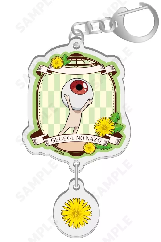 2.目玉おやじ 2連アクリル 春夏秋冬 「映画 鬼太郎誕生 ゲゲゲの謎」