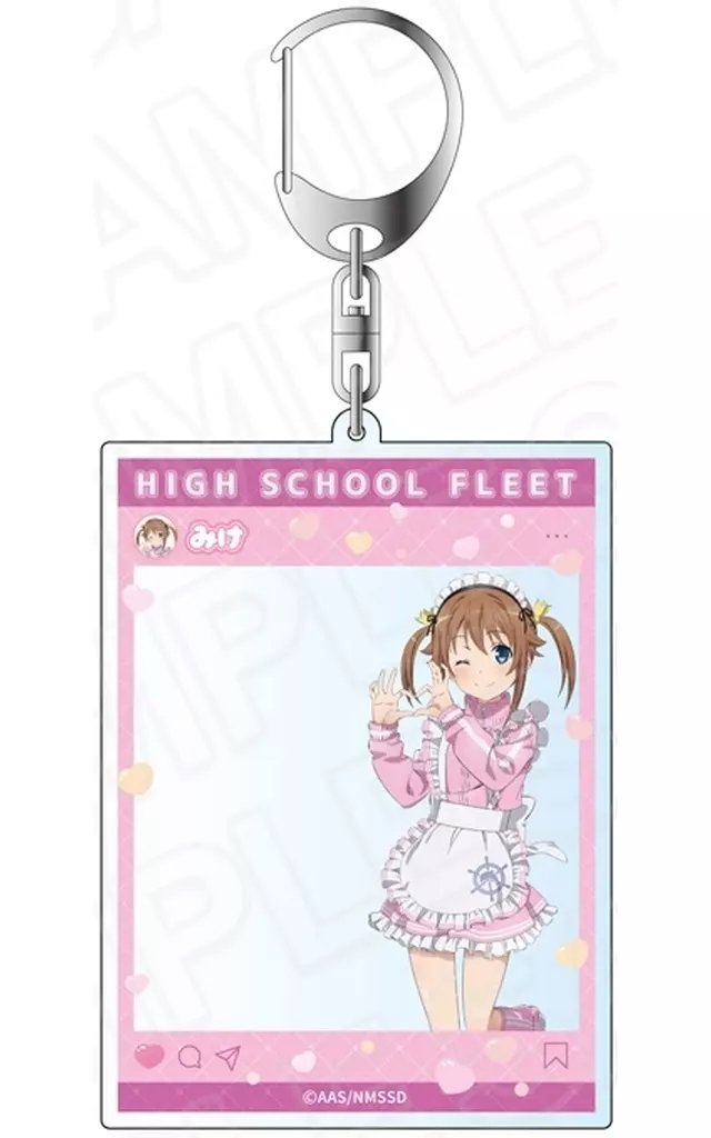 岬明乃(晴風カフェver.) SNS風アクリル 「劇場版 ハイスクール・フリート」