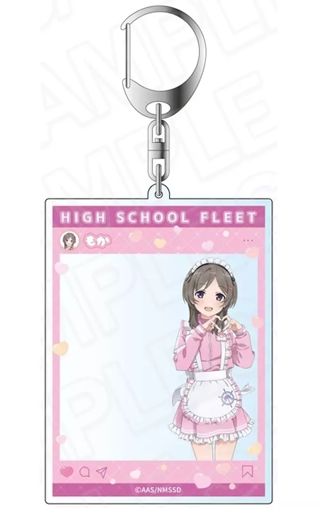 知名もえか(晴風カフェver.) SNS風アクリル 「劇場版 ハイスクール・フリート」