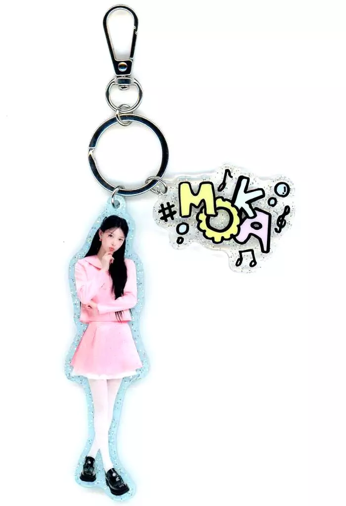 駿河屋 -<中古>モカ アクリルキーホルダー 「2025 ILLIT GLITTER DAY