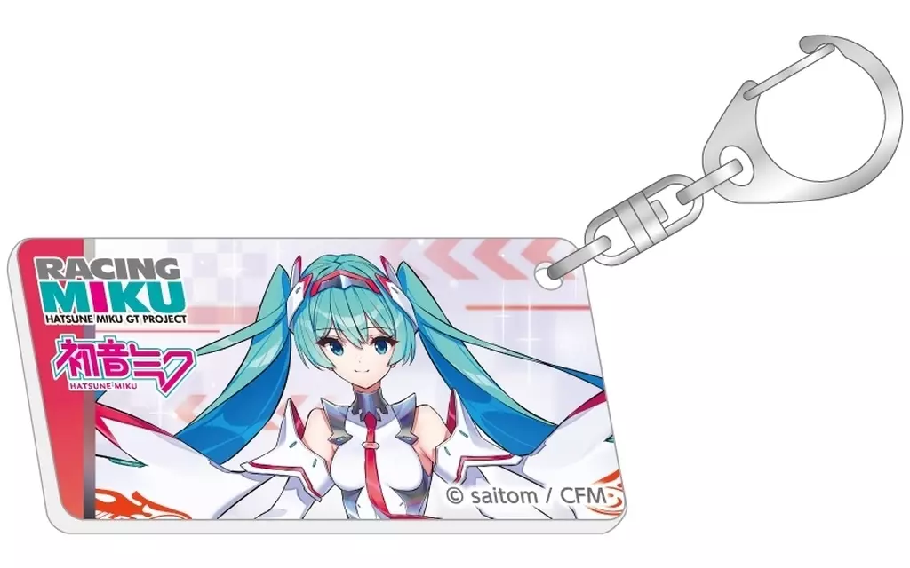 初音ミク レーシングVer.SPA 2025応援Ver. ナンバープレート風 vol.1 「初音ミク GTプロジェクト」