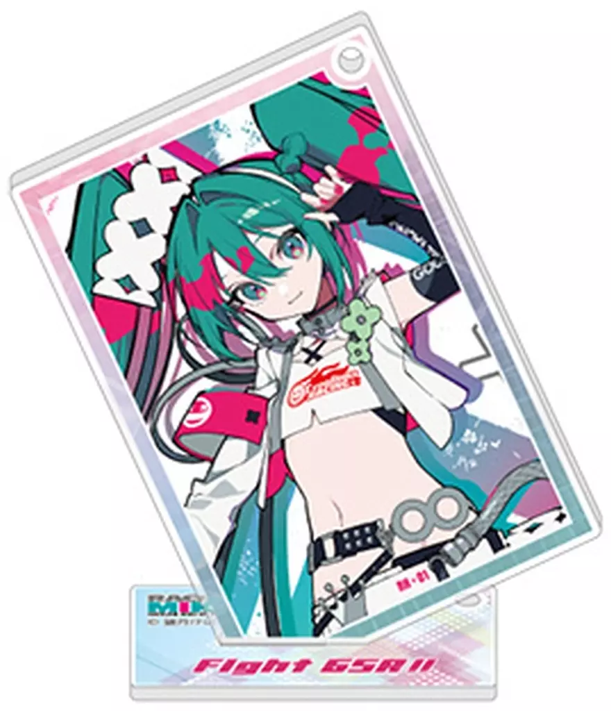 レーシングミク 2025 キービジュアル1 Ver. 「初音ミク GTプロジェクト レーシングミク 2025Ver. トレーディングアクリルスタンド vol.1」