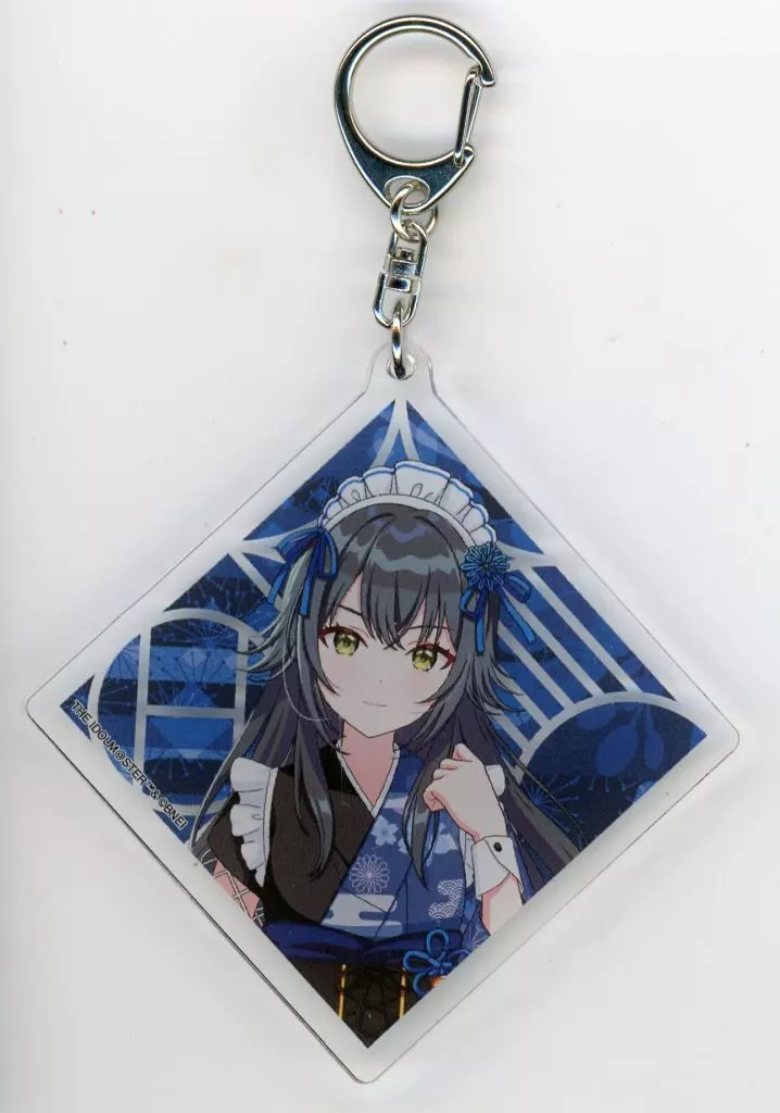 月村手毬 「学園アイドルマスター×にっぽん、グルメ街道 アクリルキーホルダー 05/和装メイドver.(描き下ろしイラスト)」
