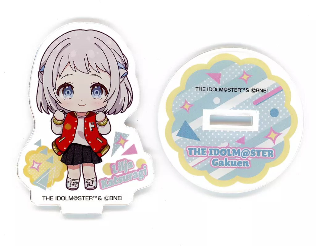 葛城リーリヤ オリジナルミニアクリルスタンド 「学園アイドルマスター×ドデカミン キャンペーン」 BIG PET600ml 抽選コース 当選品