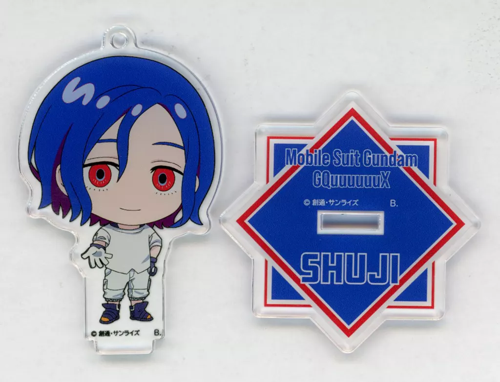 シュウジ・イトウ 「ハピクロ! 機動戦士Gundam GQuuuuuuX つなぎゅっと アクリルスタンドチャーム」