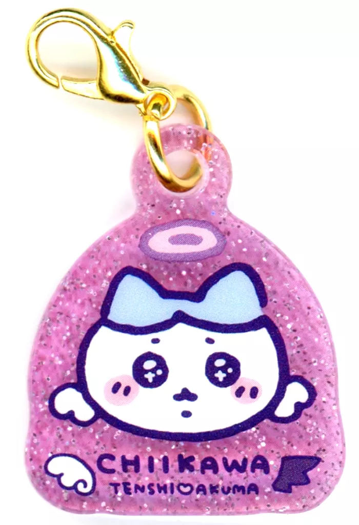 ハチワレ 「ちいかわ なんか小さくてかわいいやつ てんし あくま ミニラメアクリルチャームinカプセル」