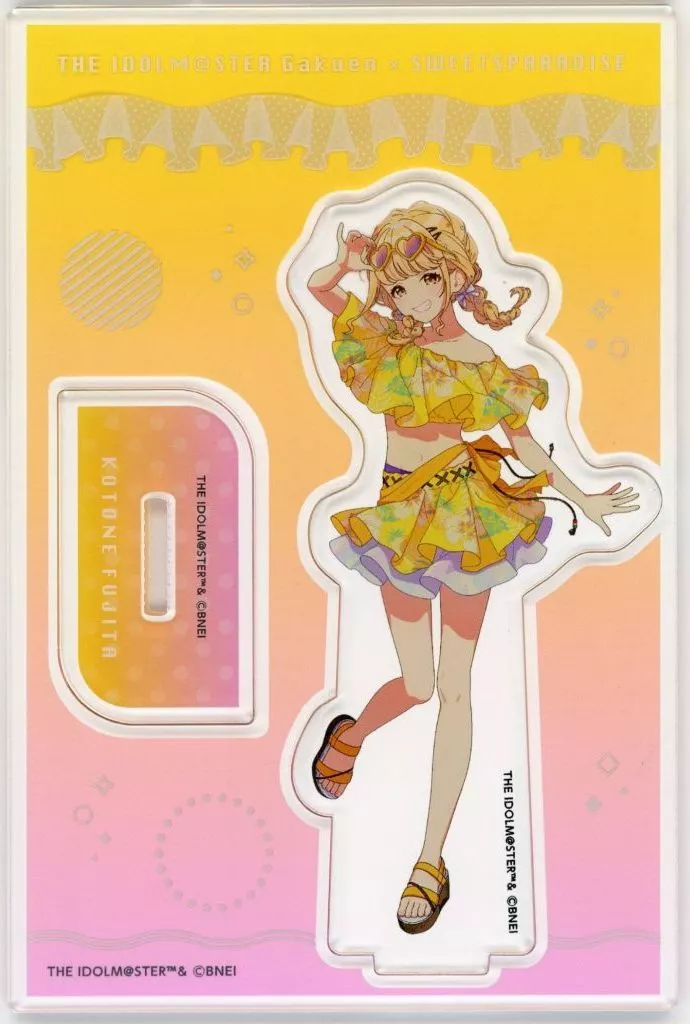 藤田ことね 等身アクリルスタンド 「学園アイドルマスター×SWEETS PARADISE 第3弾」