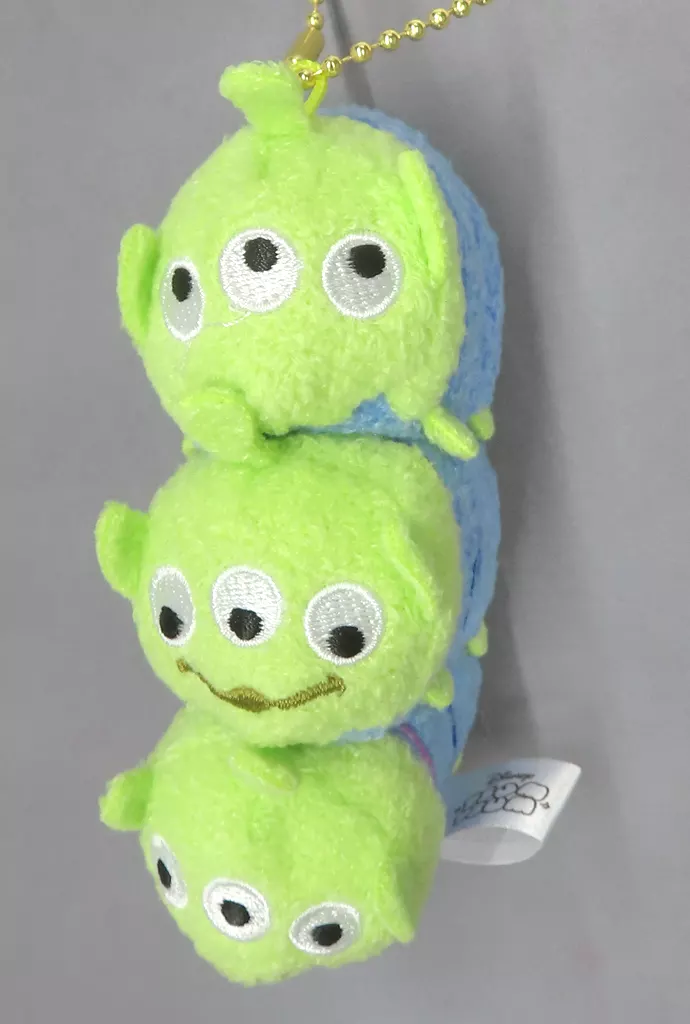 ぬいぐるみマスコット・バッジ リトルグリーンメン ぬいぐるみキーホルダー・キーチェーン 「ディズニー TSUM TSUM -ツムツム-」 ディズニーストア限定