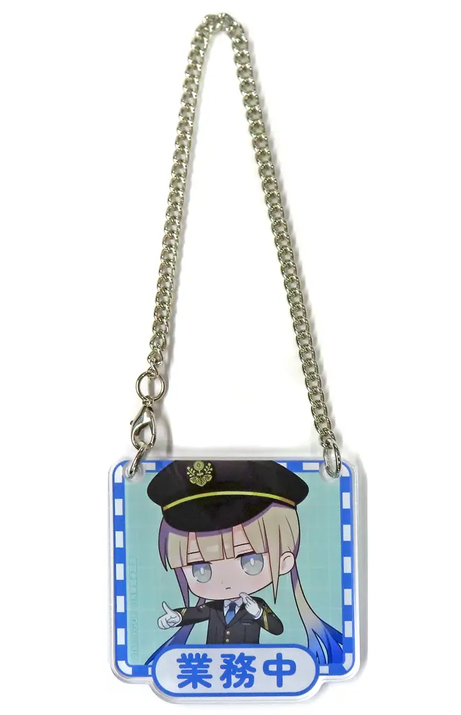 キーホルダー　ライダー/ネモ 「推し旅 JR東海×Fate/Grand Order Grand Journey ～魅力探求都市 名古屋～ トレーディング ちびキャラ 推し旅コラボver. アクリルドアプレート風チャーム」