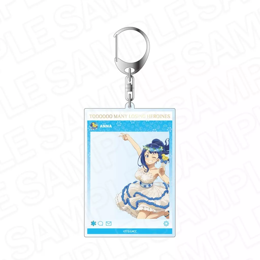 八奈見杏菜 1st anniversary ver. SNS風アクリル 「TVアニメ 負けヒロインが多すぎる! 1st Anniversary Store in ゲーマーズ」