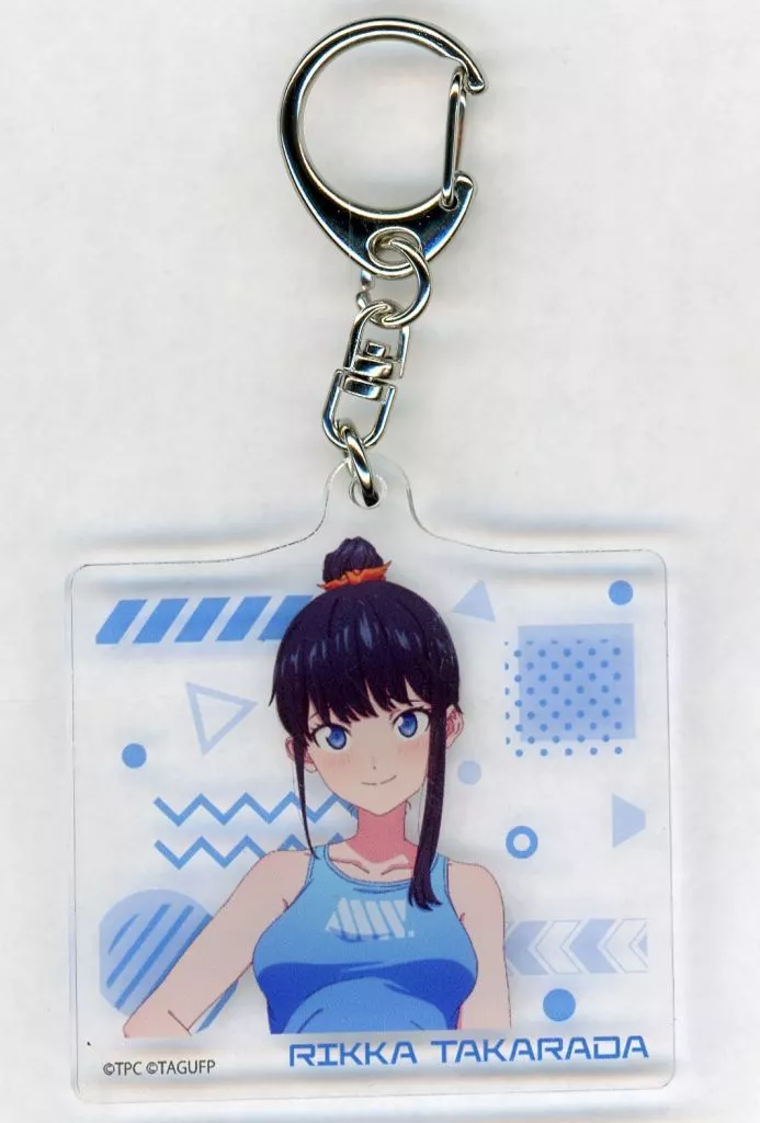 宝多六花 「グリッドマンユニバース POP UP SHOP in ゲーマーズ アクリル 16/スポーツウェアver.(描き下ろしイラスト)」