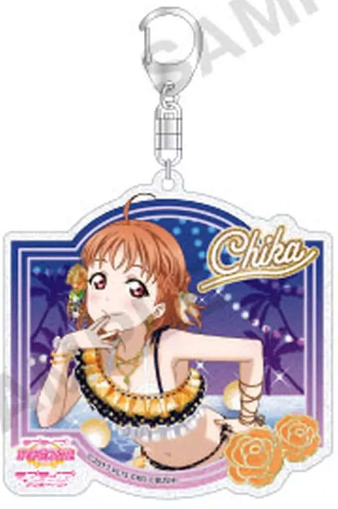 高海千歌 「ラブライブ!スクールアイドルフェスティバル トレーディングきらりんアクリル Aqours サマーナイトver.」