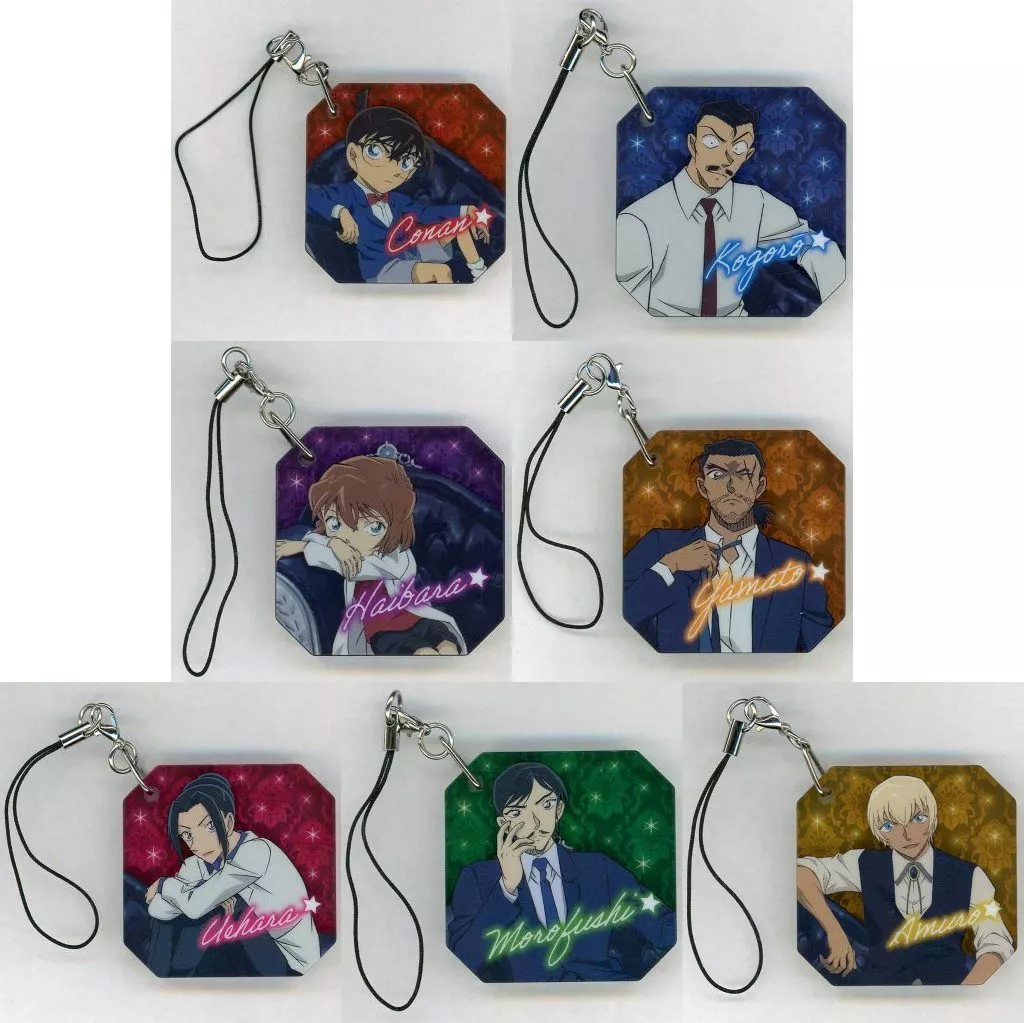 全7種セット 「名探偵コナン ジュエルアクリル vol.2 カプセルトイver.」