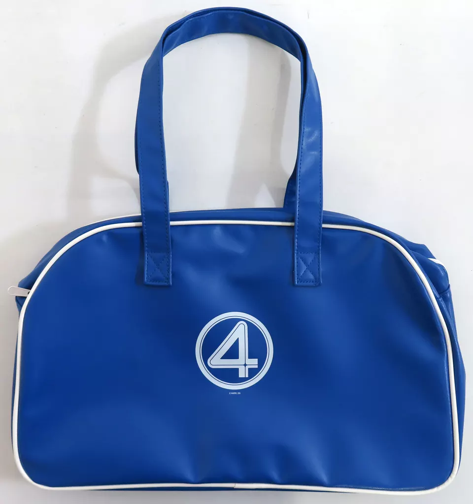 【新品未使用】 ファンタスティック４ ボストンバッグ ラスト賞 Happyくじ 駿河屋 -<中古>ロゴ ボストンバッグ 「Happyくじ MARVEL