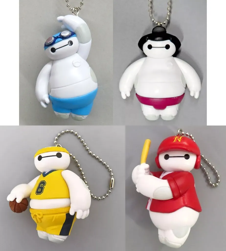 全4種セット 「ベイマックス フィギュアキーチェーン」 東京ディズニーリゾート限定
