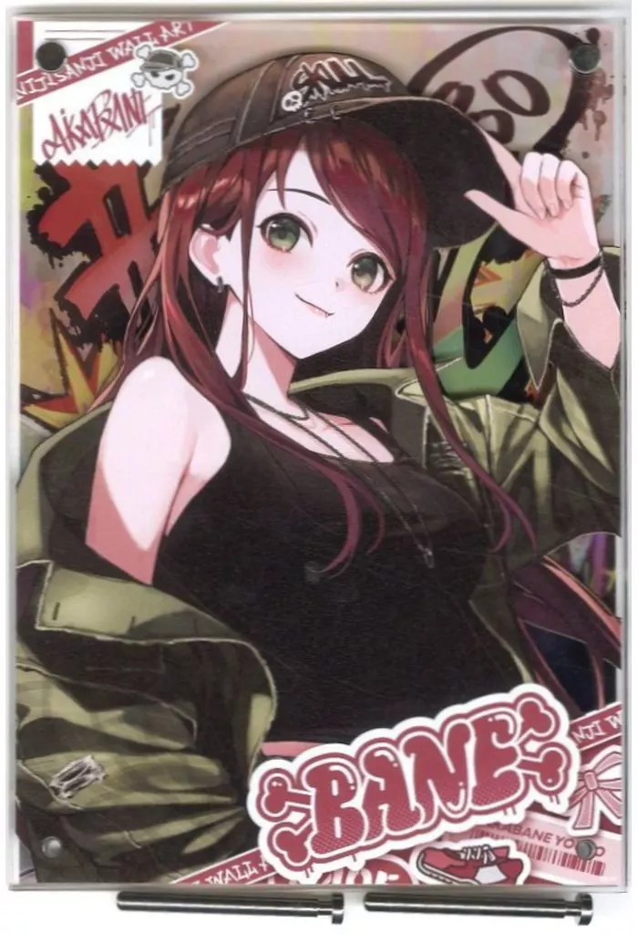 赤羽葉子 2層アクリルパネル 「DMMスクラッチ! バーチャルYouTuber にじさんじ WALL ART スクラッチ」 A-1賞_image